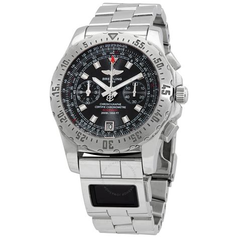 Breitling Skyracer Chronograph Automatic Chronometer Black